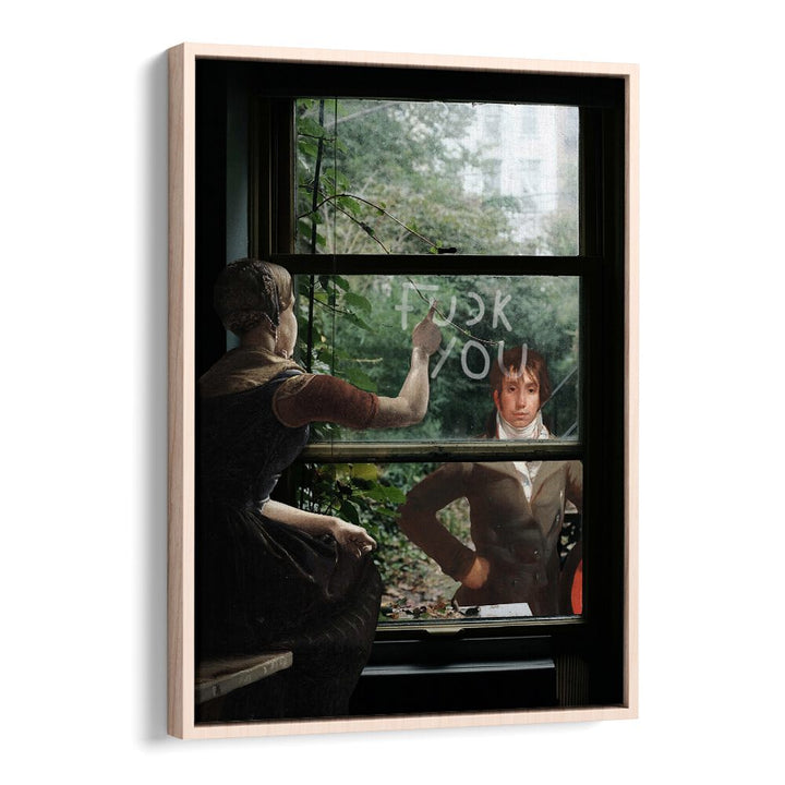 A KIND GOODBYE, ALTERED ART PRINTS by Dikhotomy showcases a unique blend of creativity and emotion in art.