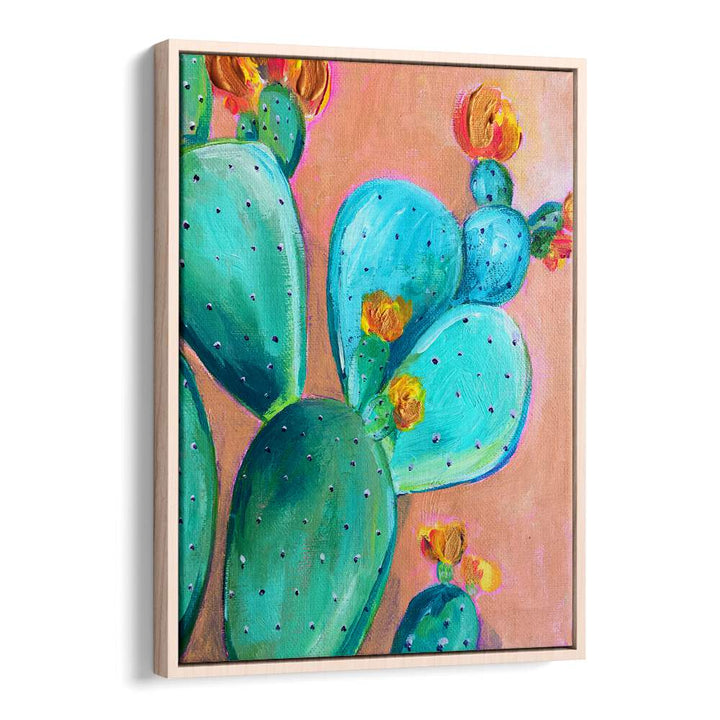 DESERT ROSE III , FLORAL FLOWER PAINTINGS