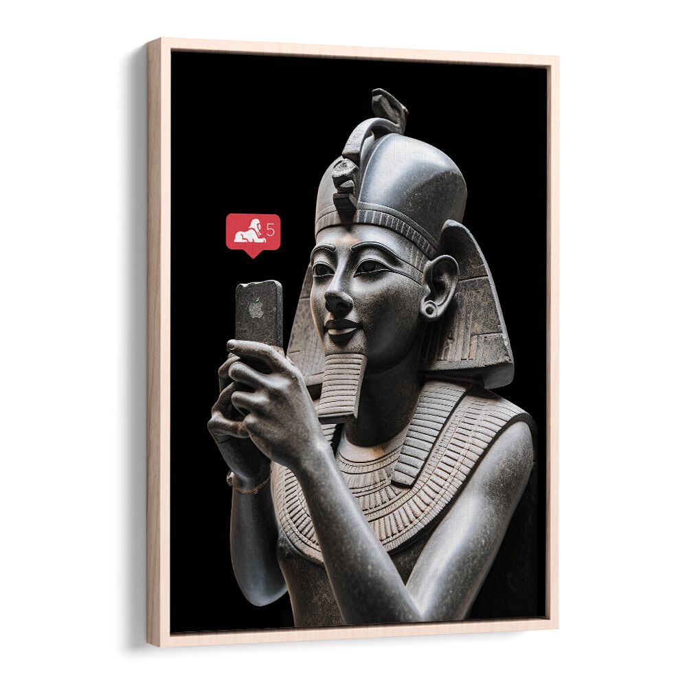 CHILL RAMSES, ALTERED ART PRINTS showcases a modern twist on classic artistry, perfect for enhancing your decor.