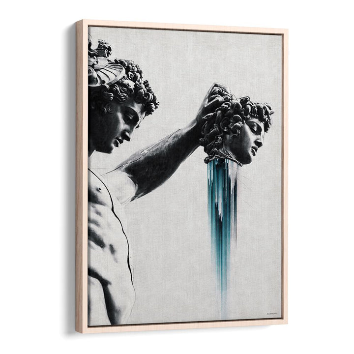 Transform your space with the captivating PERSEUS AND MEDUSA, ALTERED ART PRINTS by Underdott, showcasing their dramatic encounter.