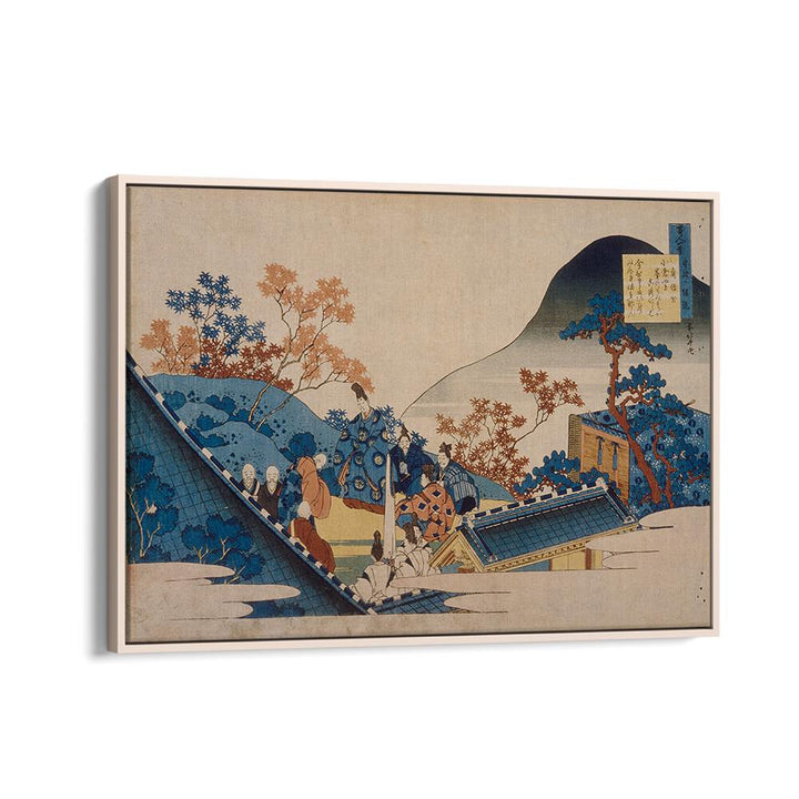 HOKUSAI'S POEM , VINTAGE PAINTINGS