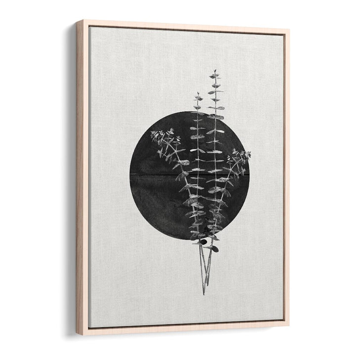 Stunning PLANT AND BLACK SUN, FLORAL FLOWER PAINTINGS featuring bold design, perfect for modern home decor.