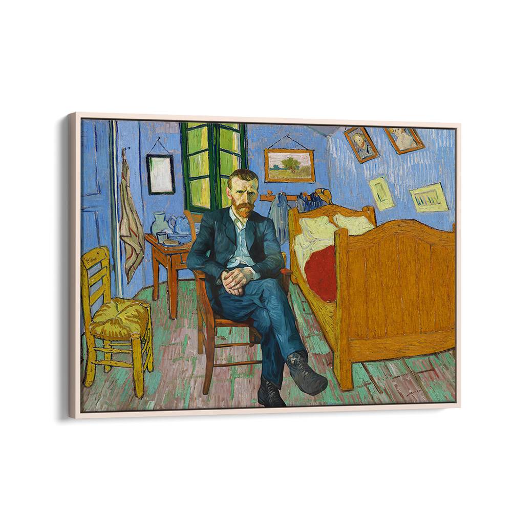 Discover VINCENT'S ROOM, ALTERED ART PRINTS by Dikhotomy, blending Van Gogh's essence with modern artistry.
