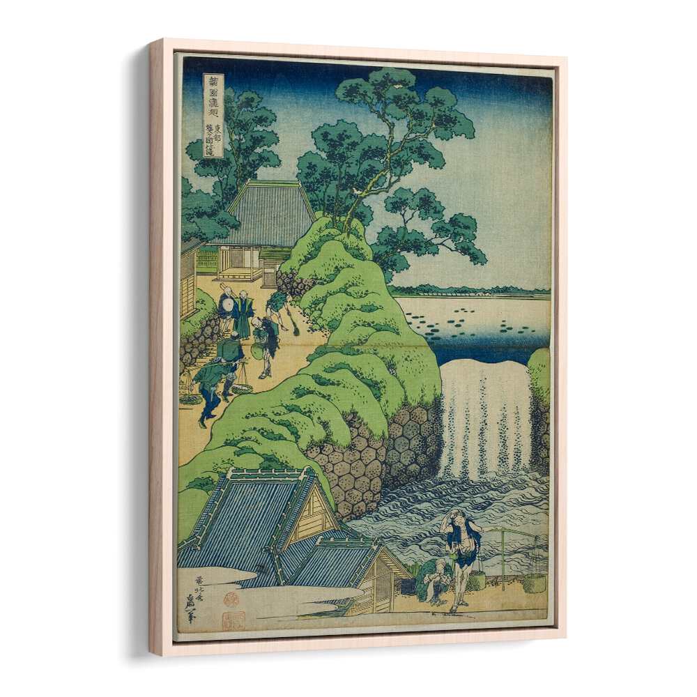 AOIGAOKA FALLS IN THE EASTERN CAPITAL ,VINTAGE PAINTINGS