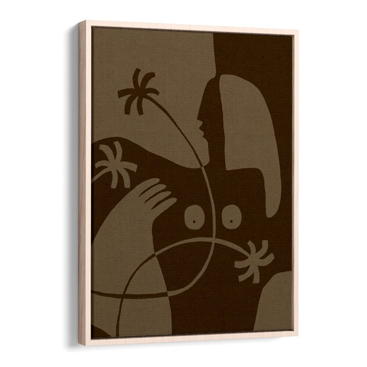 THE LAND STORY VI, BOHO ART PAINTINGS showcases stunning earthy tones and abstract forms, perfect for contemporary decor.