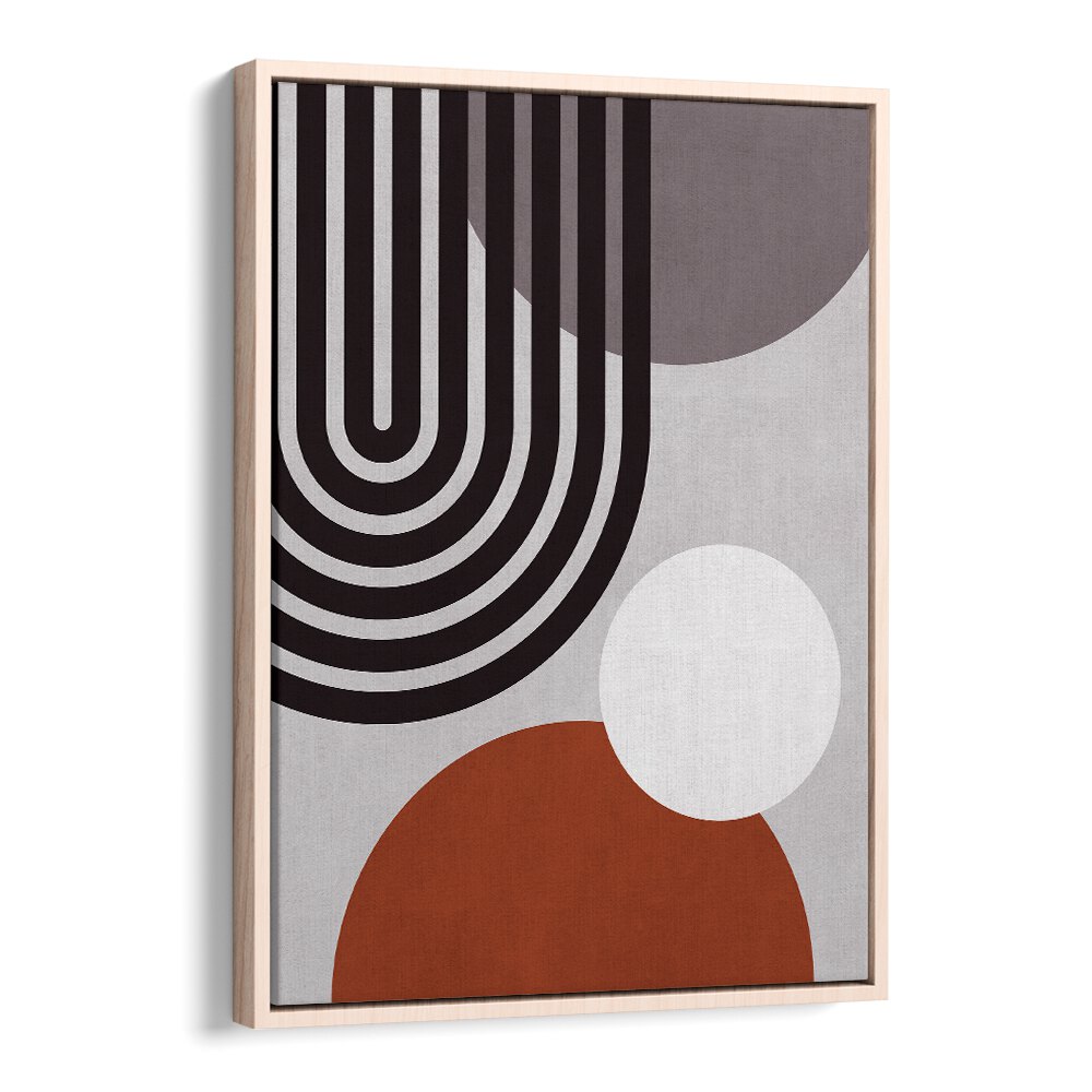 Modern geometric design in LINES AND CIRCLES XII, BOHO ART PAINTINGS adds a stylish touch to any space.