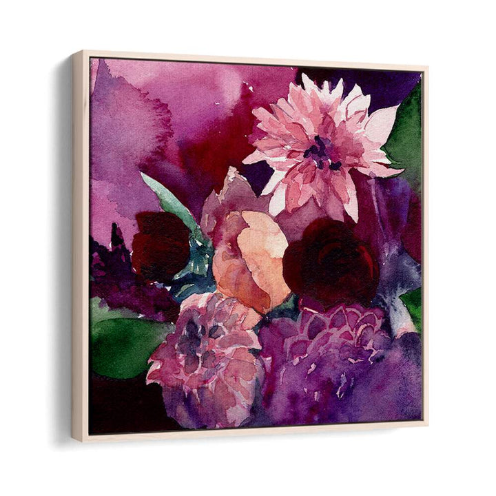 DAHLIAS SMALL , FLORAL FLOWER PAINTINGS