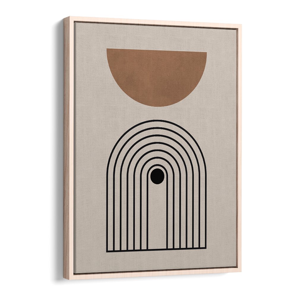 Stylish COMPOSITION V, BOHO ART PAINTINGS featuring unique lines and circles, perfect for inspiring creativity.