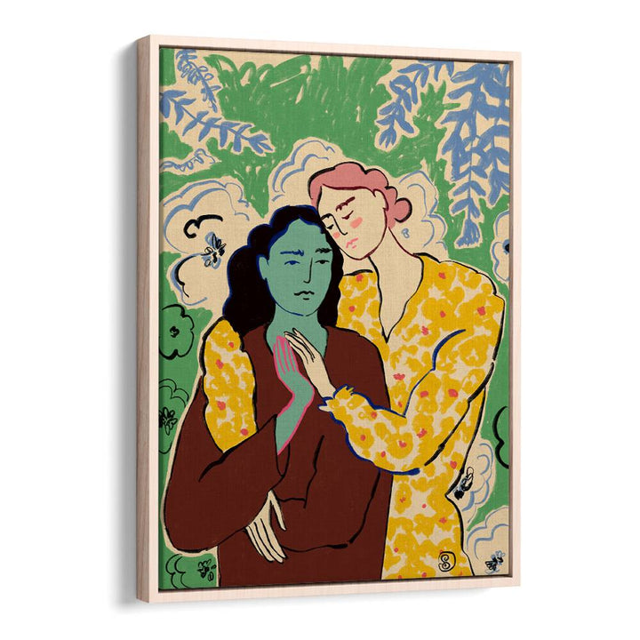 Captivating HOLDING HANDS, VIBRANT art print showcasing love and connection, perfect for energizing your space.