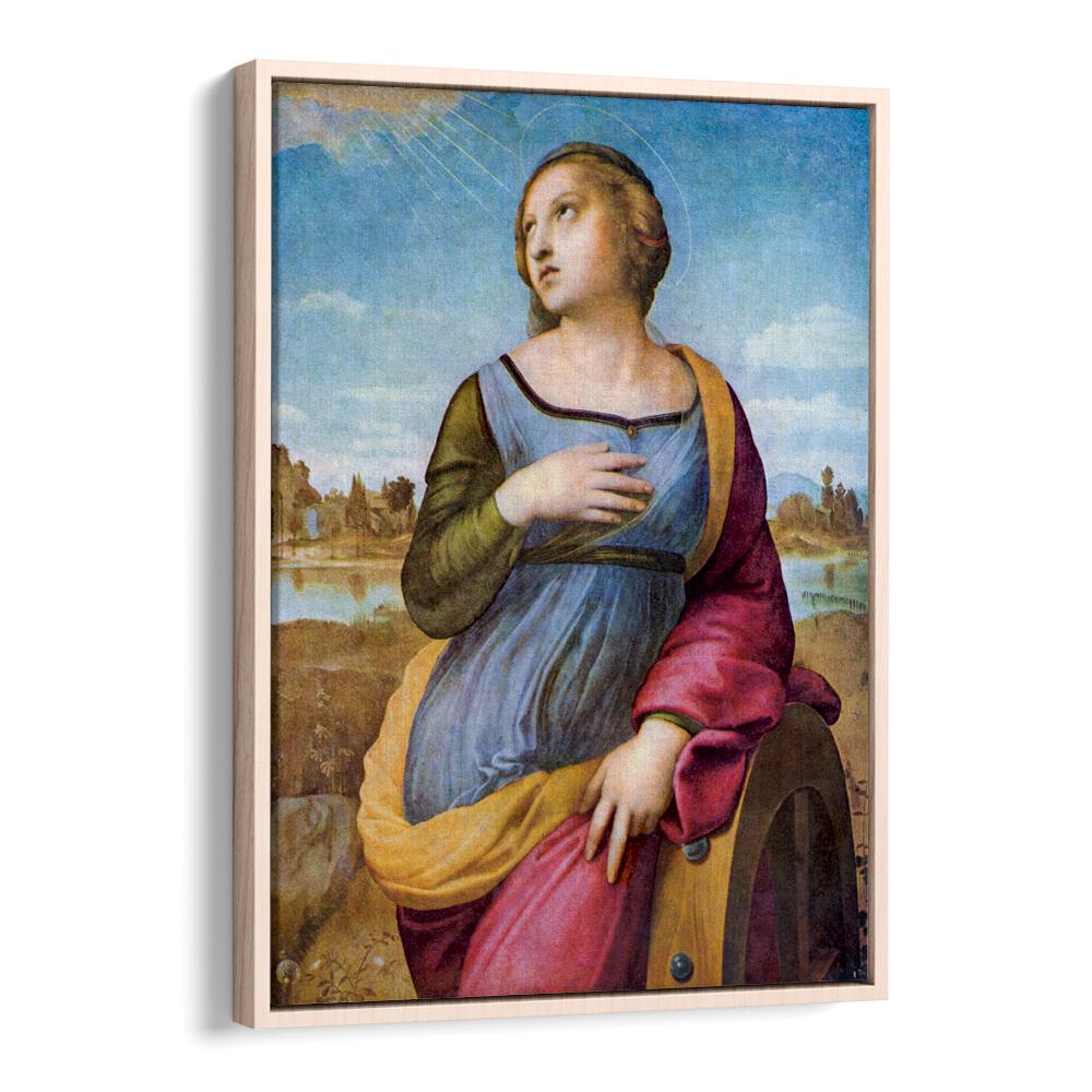 SAINT CATHERINE OF ALEXANDRIA (1507)  , VINTAGE PAINTINGS