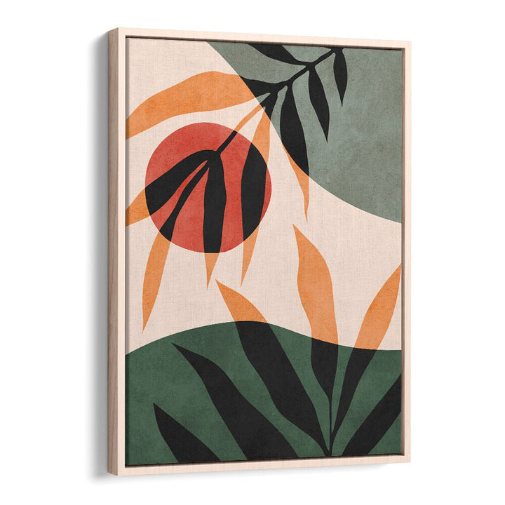 Serene LEAVES II, BOHO ART PAINTINGS featuring soft hues and graceful designs, perfect for adding tranquility to any space.