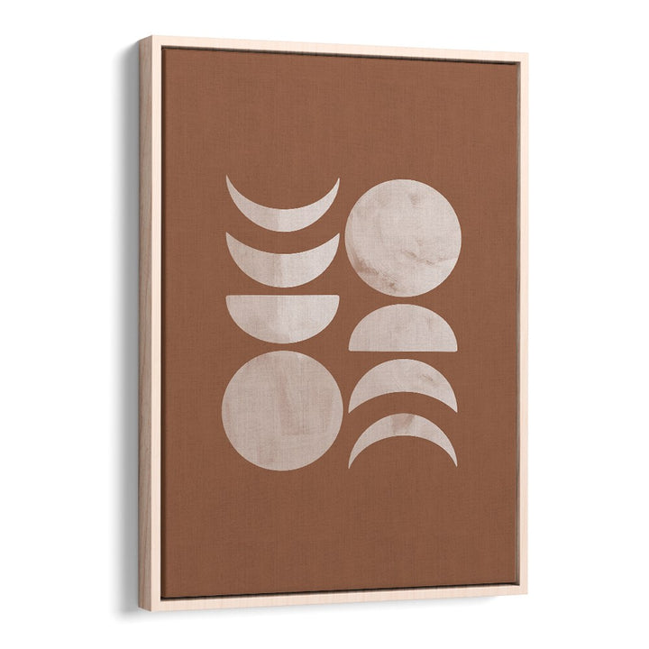 MOON PHASE III, BOHO ART PAINTINGS showcase the enchanting lunar cycle for your stylish home décor.