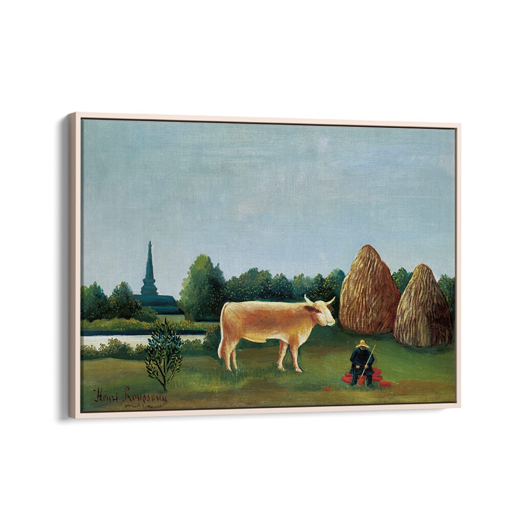 SCENE IN BAGNEUX  (1909) , VINTAGE PAINTINGS