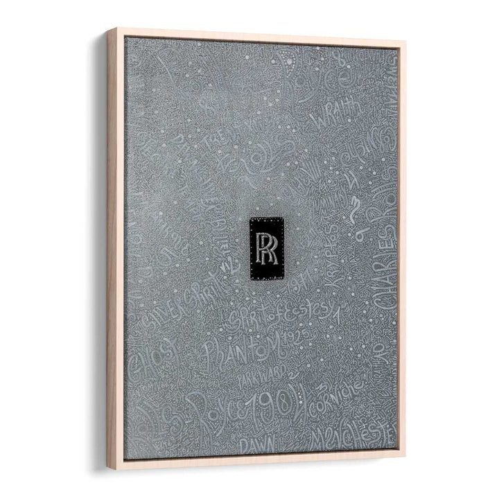 Elegant ROLLS ROYCE, DOODLE ART PAINTINGS in a chic frame, perfect for enhancing luxury in any living space.