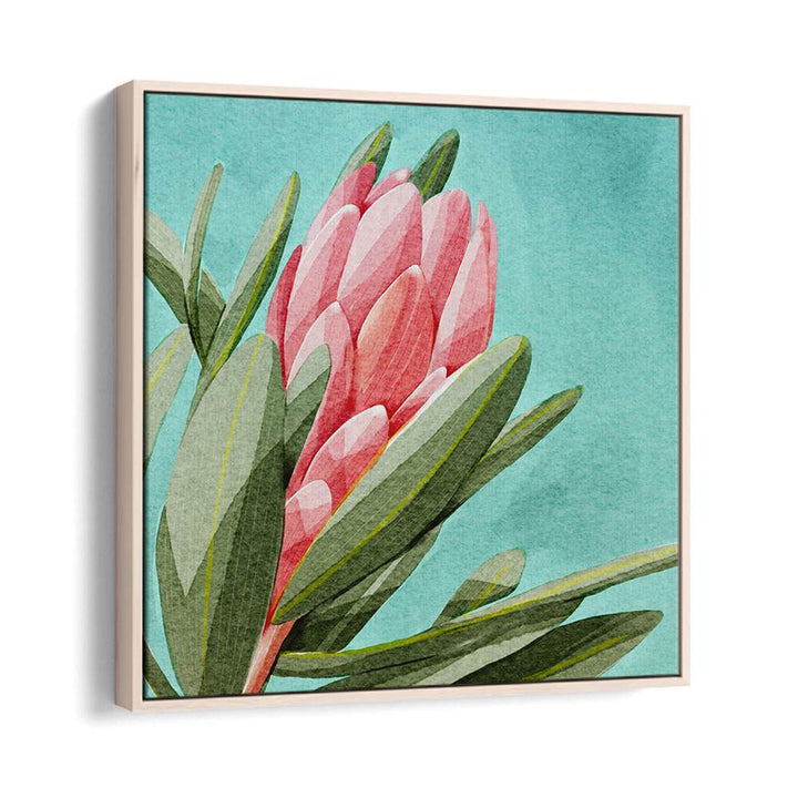 Vibrant KING PROTEA, FLORAL FLOWER PAINTINGS showcasing South Africa's national flower in elegant art form.
