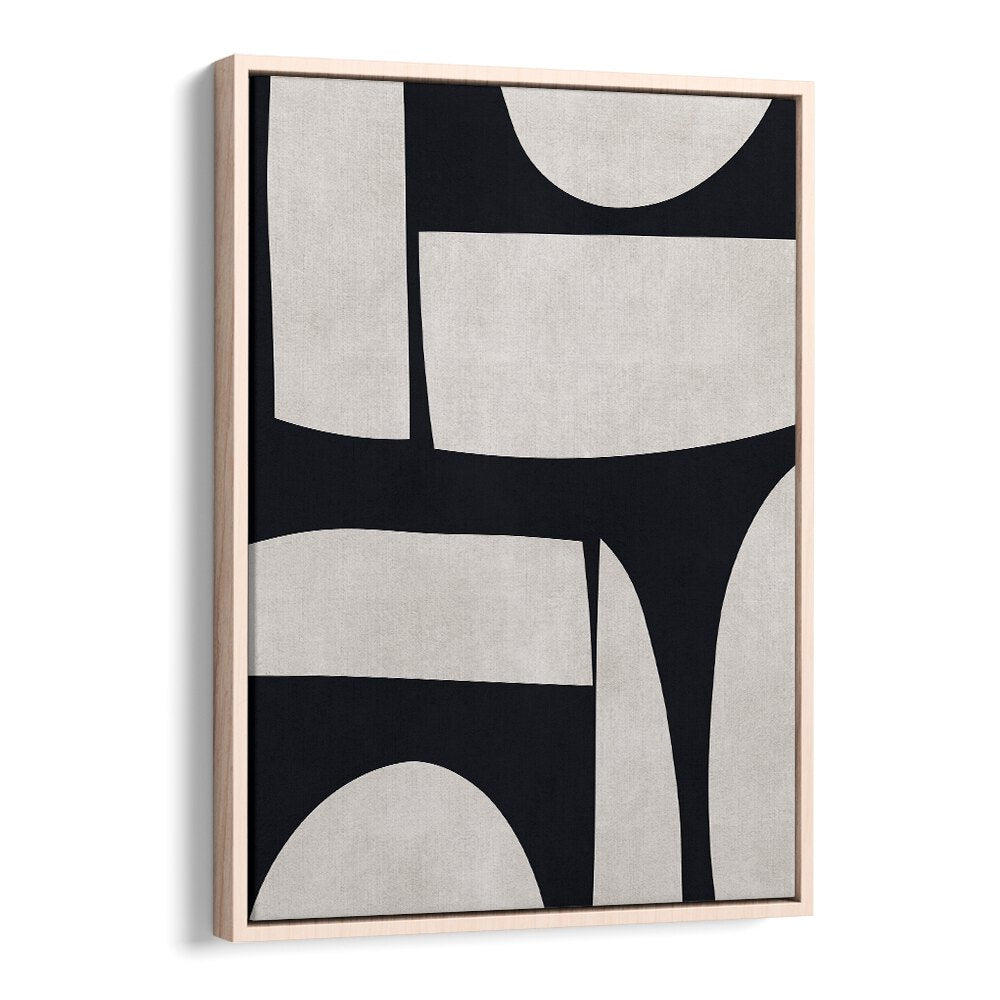 Curved Shapes II, geometric art prints featuring stylish, elegant curves to enhance any modern decor.