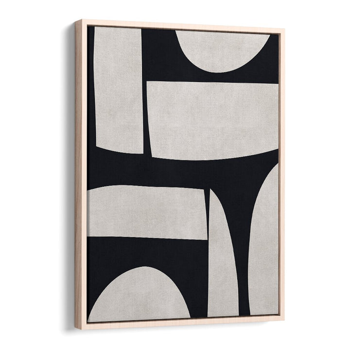 Curved Shapes II, geometric art prints featuring stylish, elegant curves to enhance any modern decor.