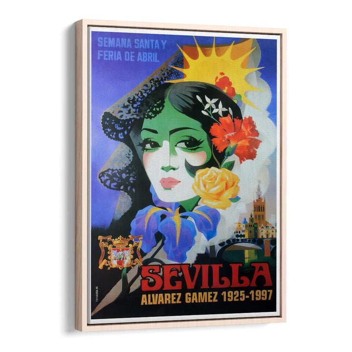 Stunning SEVILLA, VINTAGE TRAVEL POSTERS featuring vibrant artwork that captures the essence of Spain's charm.