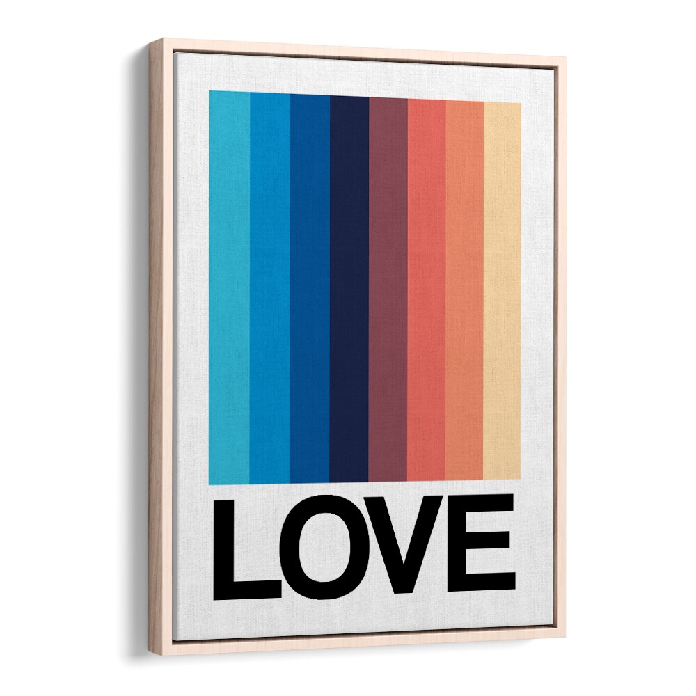 Stylish MIRROR STRIPE LOVE, QUOTES poster adds contemporary elegance to any space, perfect for home or office décor.