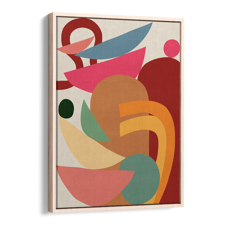 Colorful abstract design showcasing ORGANIC II, GEOMETRIC ART PRINTS to elevate your living space with modern artistry.