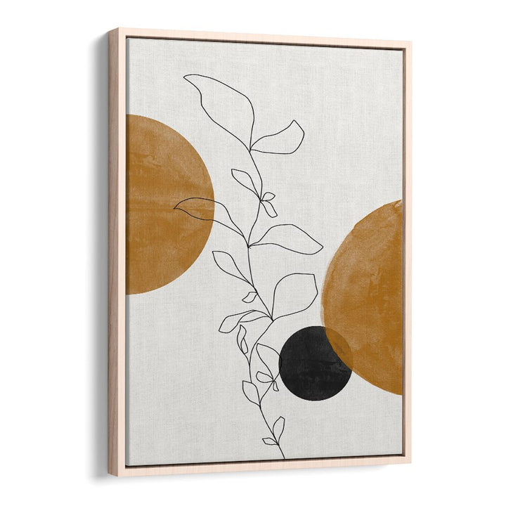 Stylish LINE ART FLOWERS in earthy tones, perfect for boho art paintings from The Miuus Studio. Transform your space!