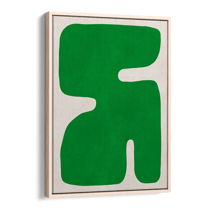 Vibrant green ORGANIC V, GEOMETRIC ART PRINTS blend modern style with organic appeal, perfect for contemporary decor.