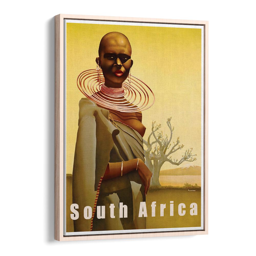 Elegant SOUTH AFRICA Vintage Travel Posters featuring vibrant culture and stunning landscapes for your home decor.