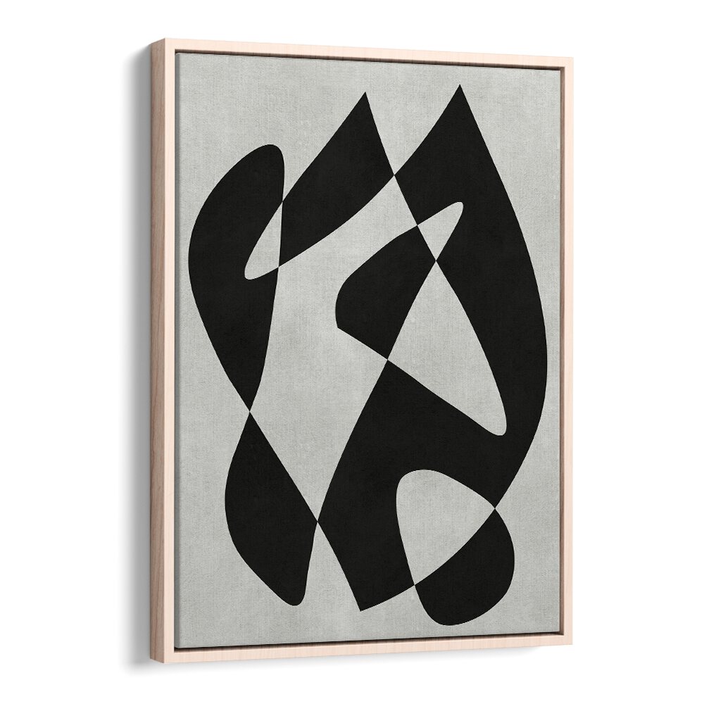 Stylish MODERN SHAPES II, ABSTRACT PAINTINGS featuring geometric designs, perfect for contemporary home decor.