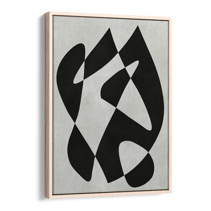 Stylish MODERN SHAPES II, ABSTRACT PAINTINGS featuring geometric designs, perfect for contemporary home decor.