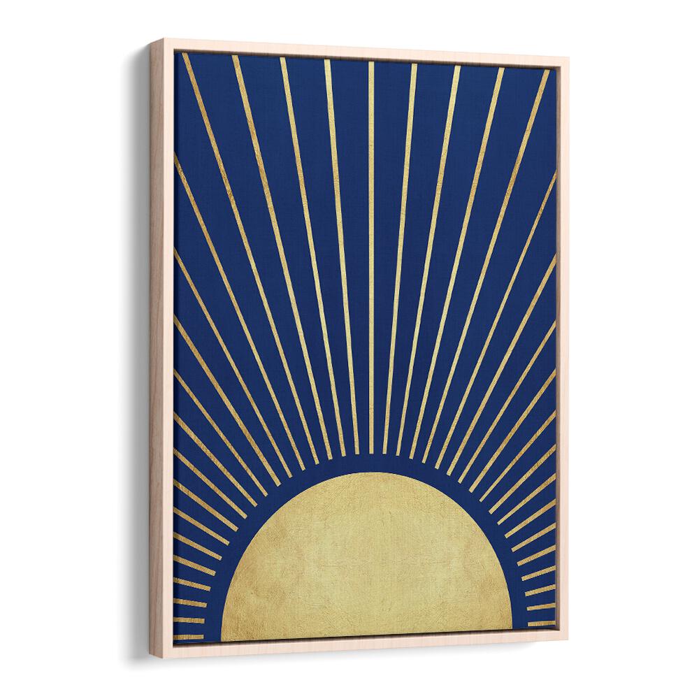 Warm and uplifting, SUN RAYS I, GEOMETRIC ART PRINTS, enhances any space with its vibrant design and elegance.