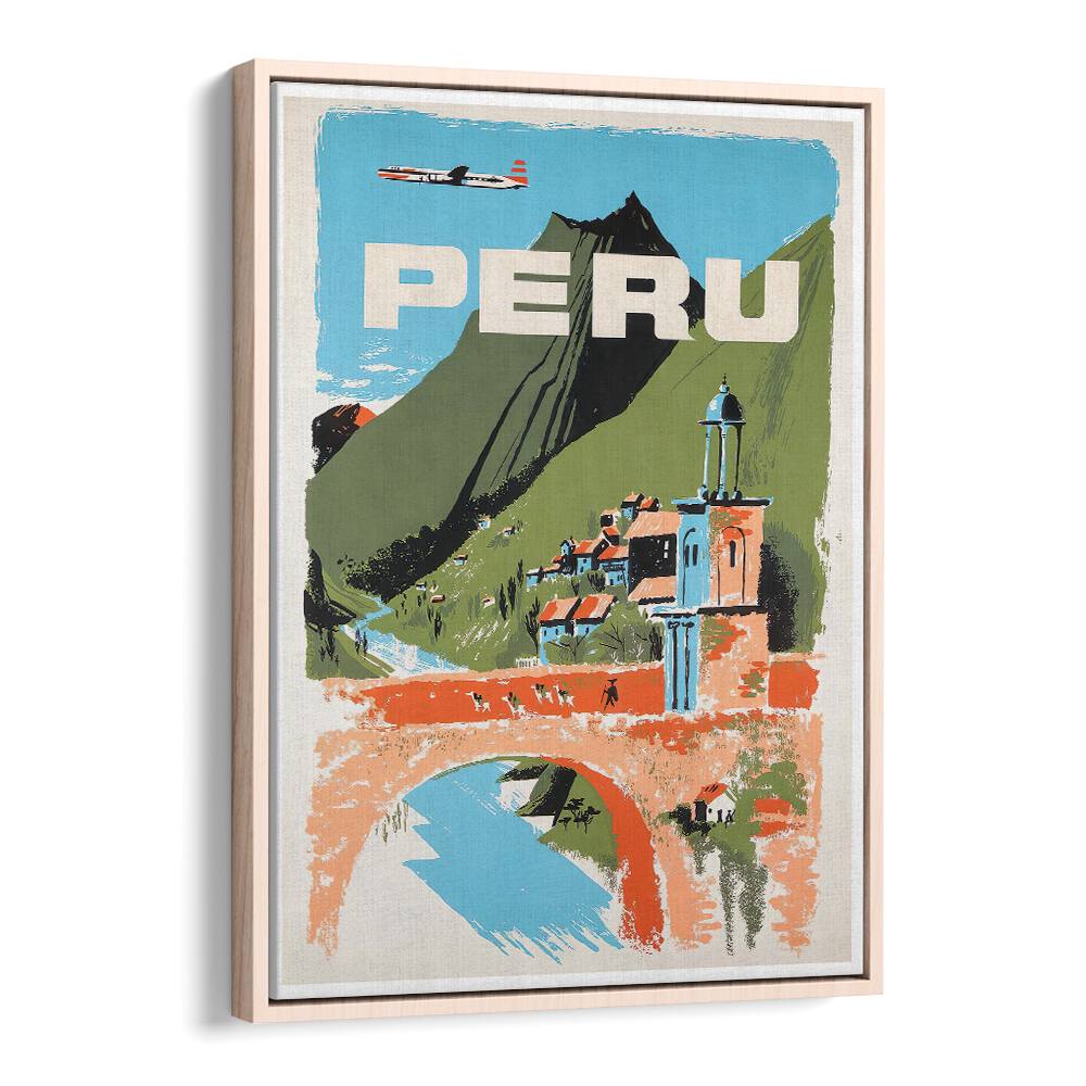 Explore stunning PERU, VINTAGE TRAVEL POSTERS showcasing the enchanting beauty of this remarkable destination.