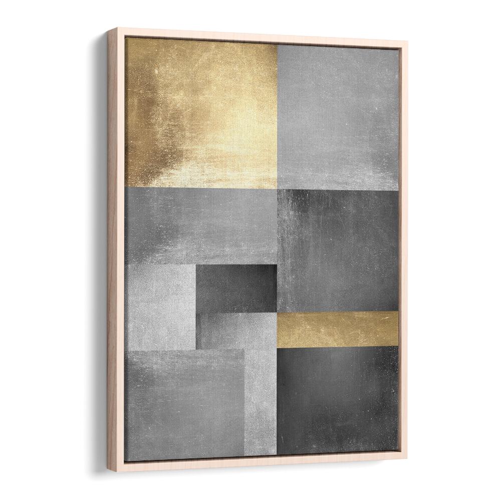 Elevate your decor with GOLD TEXTURES V, GEOMETRIC ART PRINTS, featuring elegant gold and silver hues.