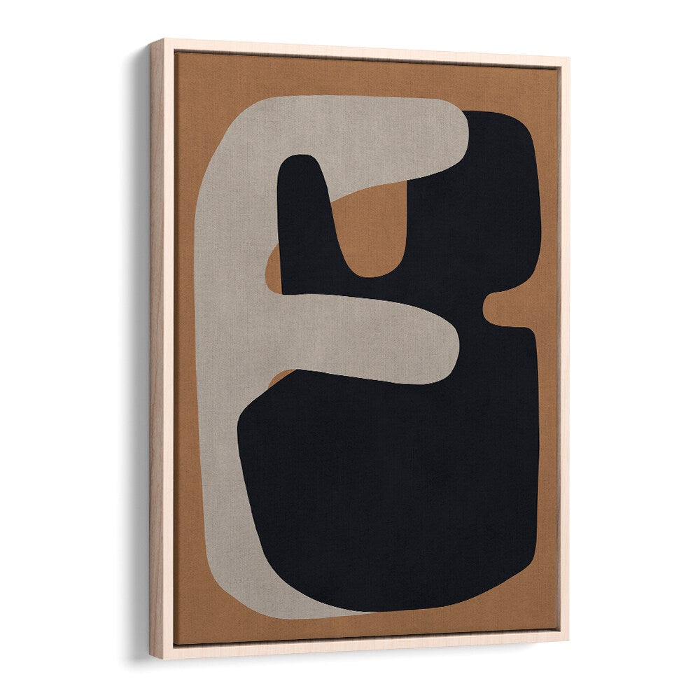 Stylish TRIBAL SHAPES XIII, GEOMETRIC ART PRINTS featuring unique patterns and earthy tones for modern decor.