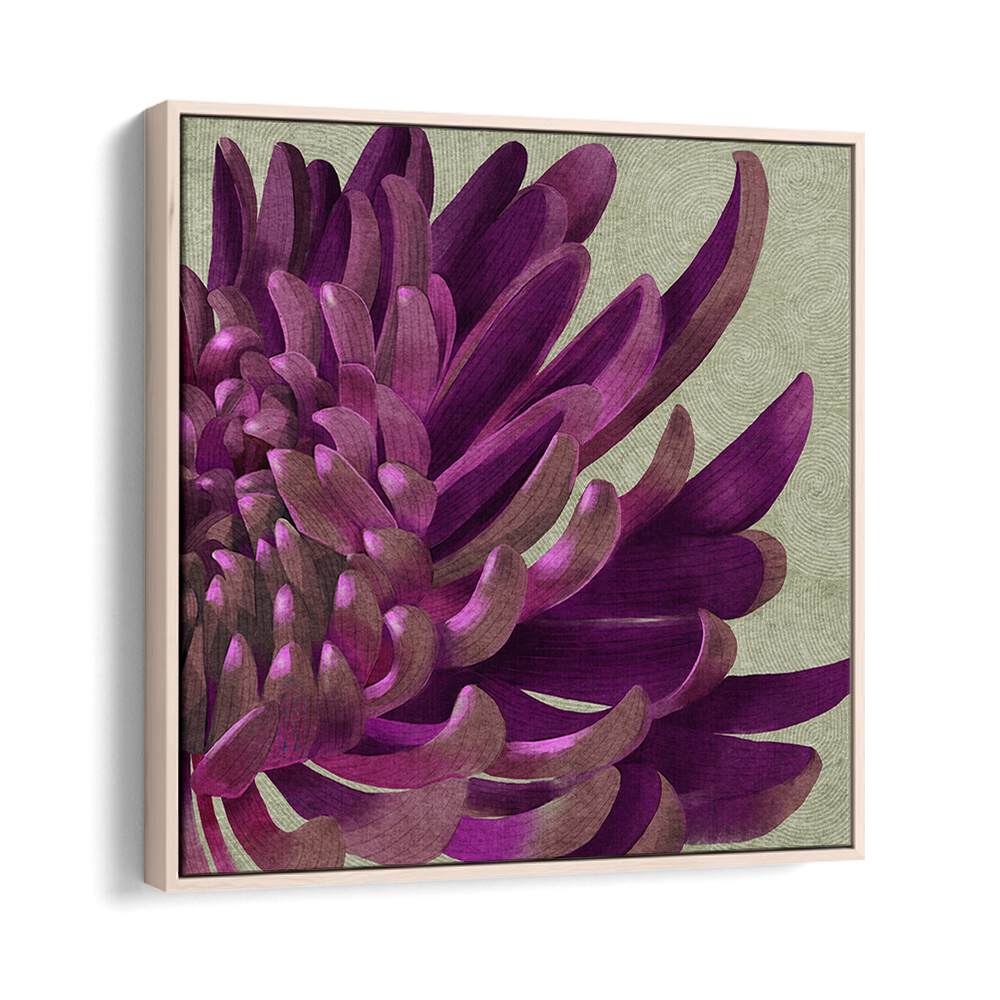Vibrant CHRYSANTHEMUM PURPLE, FLORAL FLOWER PAINTINGS enhance your home with rich hues and stunning artistry.