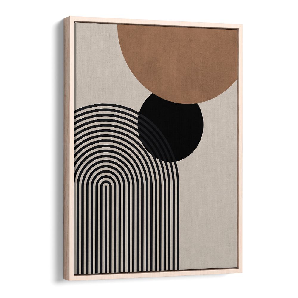 Stylish COMPOSITION IV, BOHO ART PAINTINGS feature a blend of lines and circles, perfect for enhancing any space.
