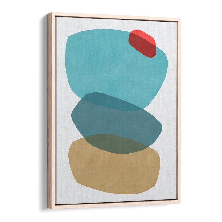 ROCK OVERLAY V, ABSTRACT PAINTINGS showcase vibrant colors, perfect for enhancing any outdoor space's aesthetic.