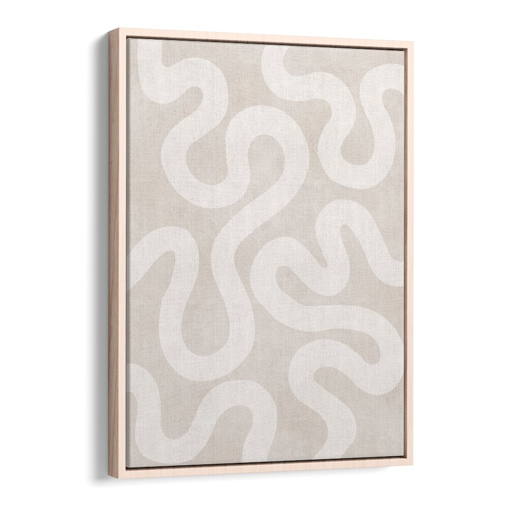 Elegant abstract art featuring flowing lines, UNDULATING CURVES II, perfect for modern decor. Enhance any space!