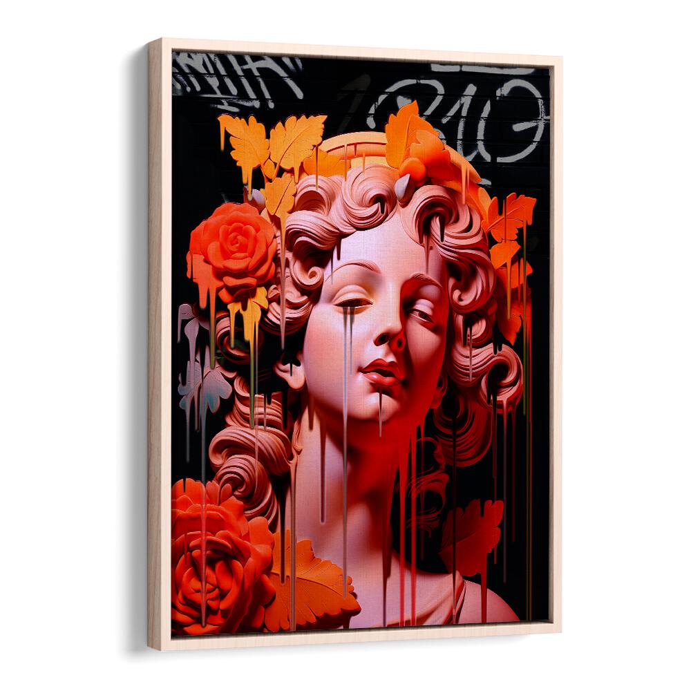 VANDAL PERSEFONE, ALTERED ART PRINTS by DIKHOTOMY features vibrant colors and striking visuals for unique decor.