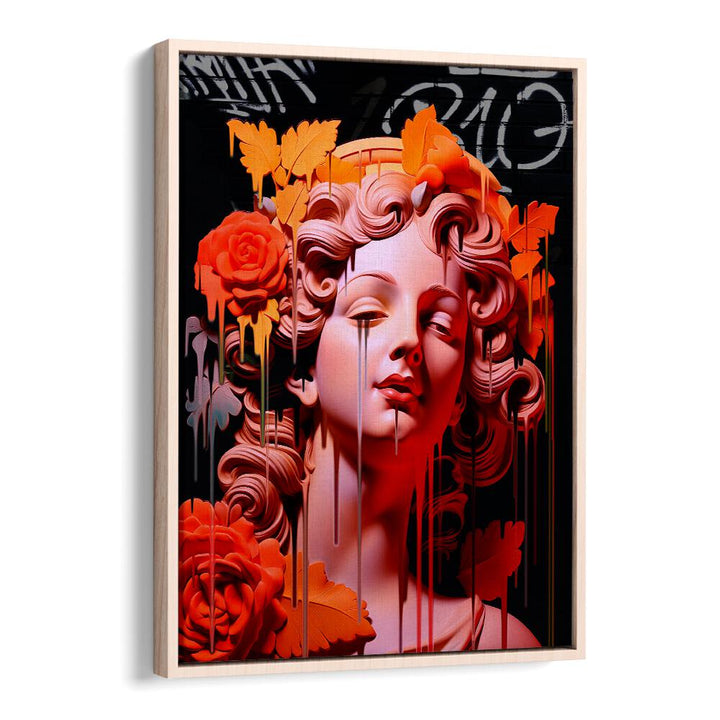 VANDAL PERSEFONE, ALTERED ART PRINTS by DIKHOTOMY features vibrant colors and striking visuals for unique decor.