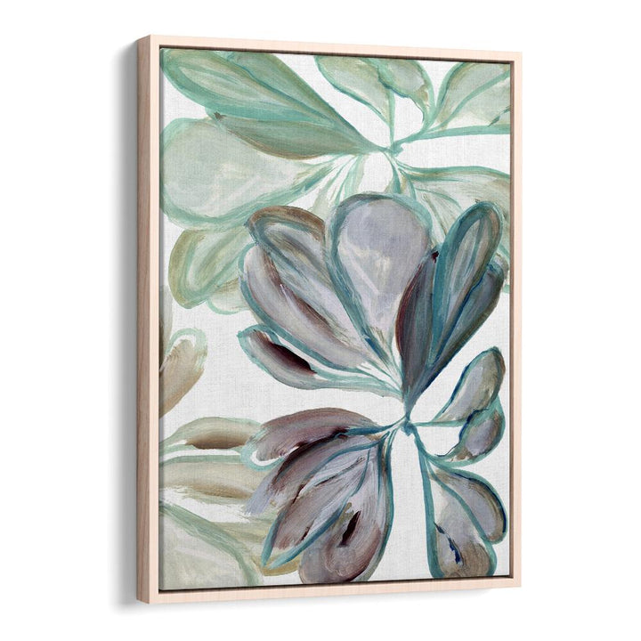 Vibrant AQUA FLORAL I, FLORAL FLOWER PAINTINGS, showcasing exquisite brushwork for captivating wall decor.