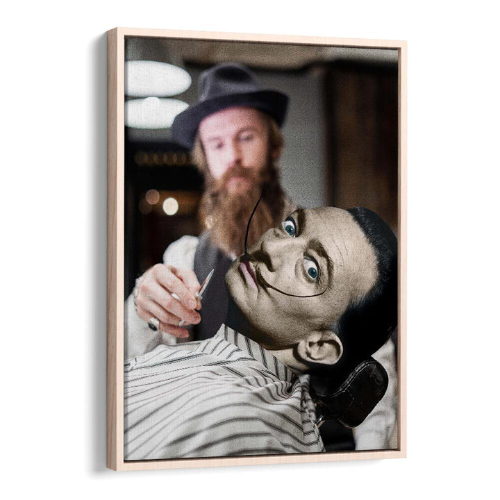 Whimsical MY MOUSTACHE, ALTERED ART PRINTS by Dikhotomy, perfect for adding charm to your decor.