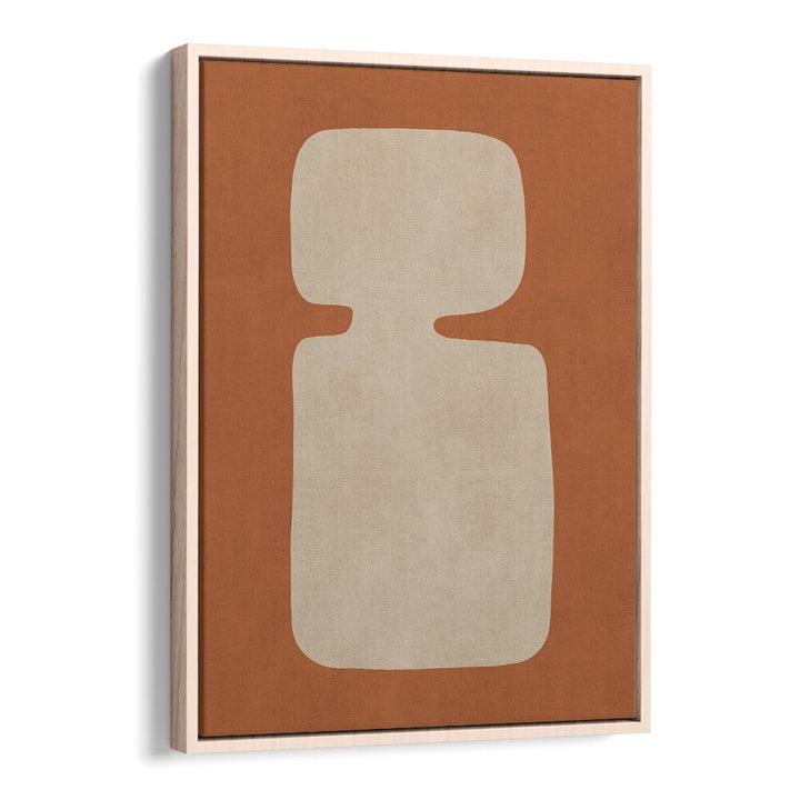 Stylish TRIBAL SHAPES XVII, GEOMETRIC ART PRINTS featuring earthy tones, perfect for modern decor.