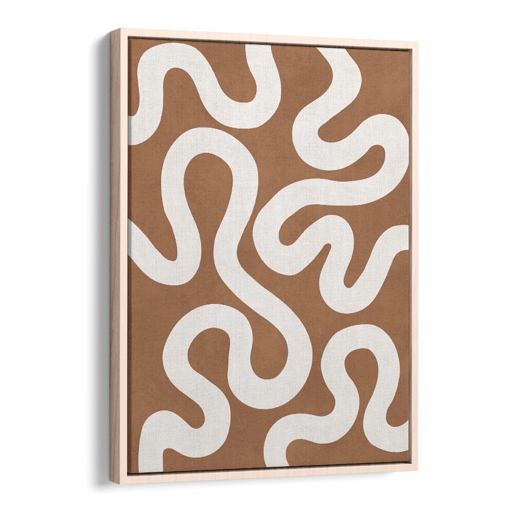 Elegant UNDULATING, ABSTRACT PAINTINGS featuring smooth, flowing lines that enhance modern home decor. Perfect for sophistication.