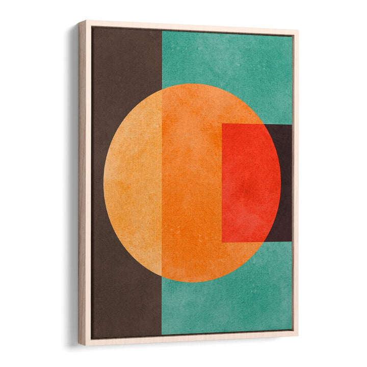 Bright and bold COLORFUL GEOMETRIC COMPOSITION III, GEOMETRIC ART PRINTS adds a modern touch to any space.