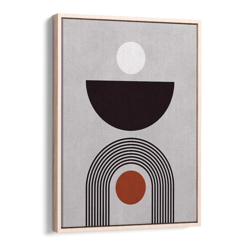 LINES AND CIRCLES XV, BOHO ART PAINTINGS showcase modern geometric shapes, perfect for stylish decor in any space.