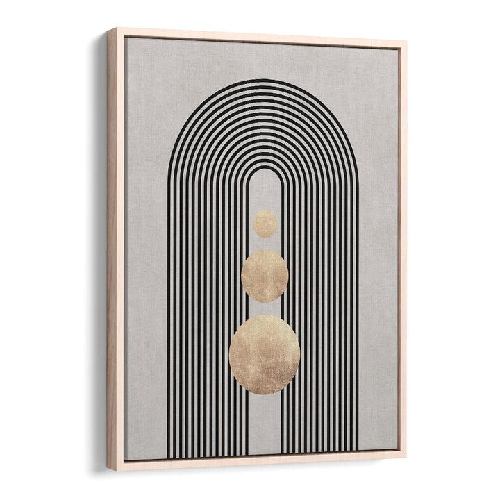 Modern abstract composition featuring LINES AND CIRCLES XIX, BOHO ART PAINTINGS. Perfect for contemporary decor.