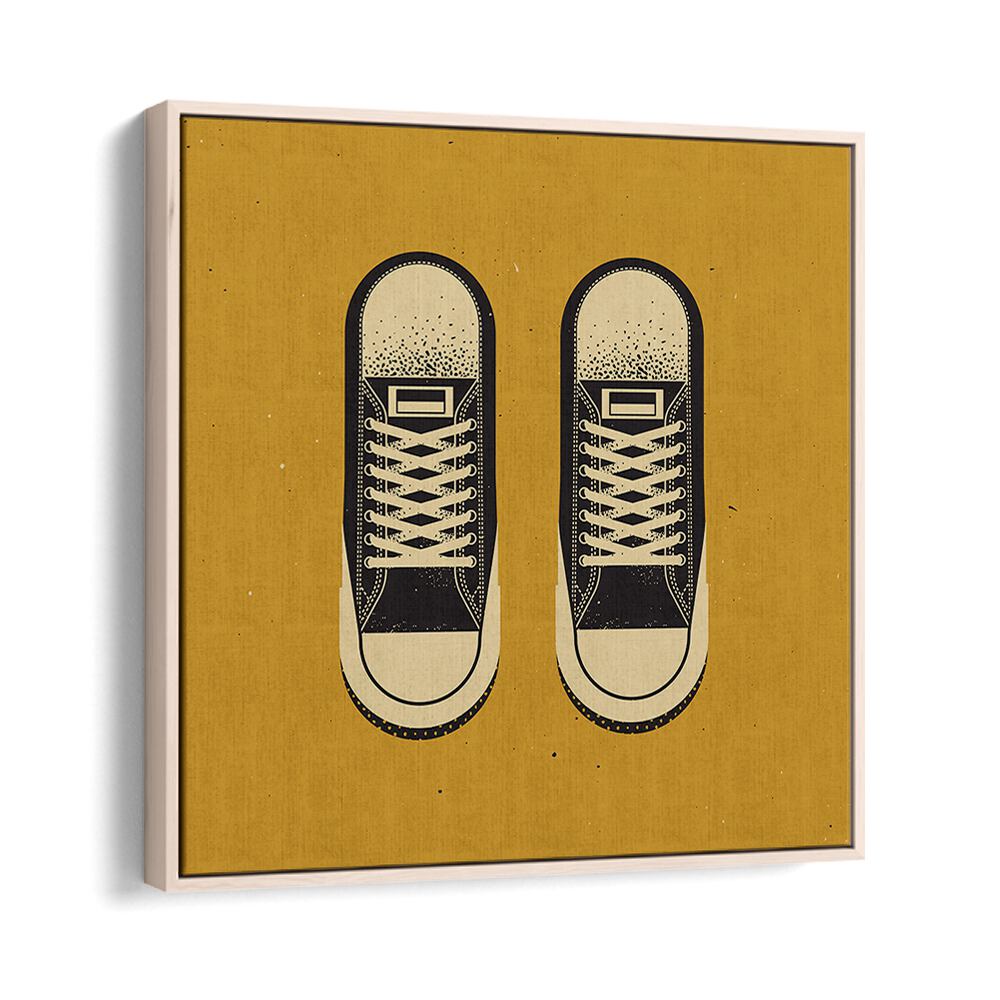 Stylish art print featuring THE BLACK CHUCKS, FASHION POSTERS, perfect for any trendy space.