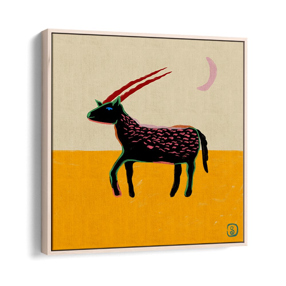Stylish CAPRICORN III, ZODIAC poster, perfect for astrology lovers to enhance their space with mystical charm.