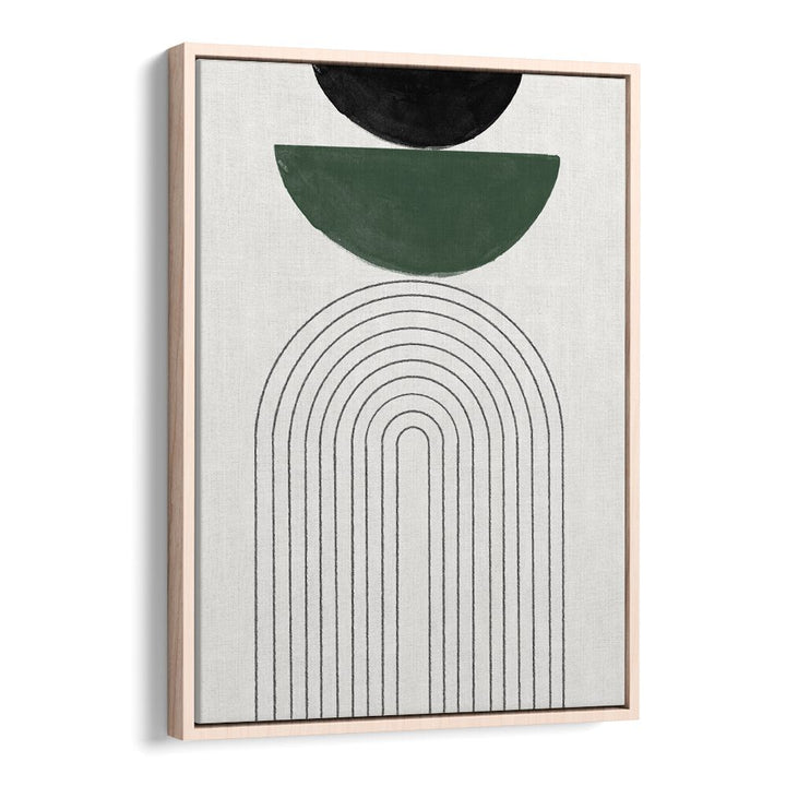 Elevate your space with MID CENTURY MODERN IV, BOHO ART PAINTINGS featuring vibrant colors and geometric forms.