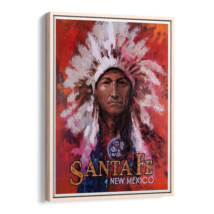 Stunning SANTAFE NEW MEXICO, VINTAGE TRAVEL POSTERS capture the spirit and history of this vibrant city decor.